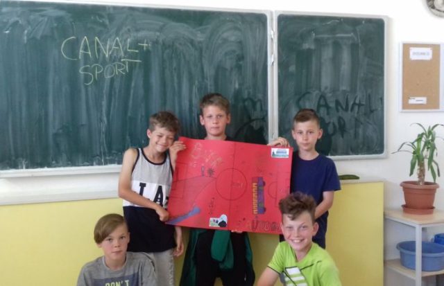 Mowa trawa w wykonaniu klasy IV