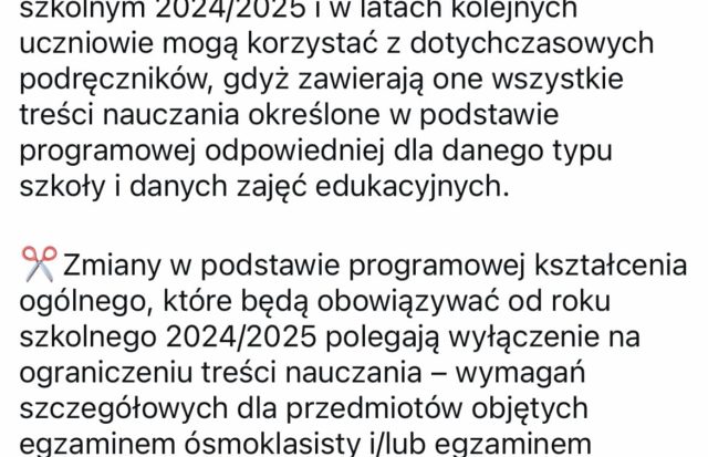 Podręczniki! Ważne!